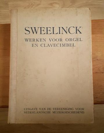 Een dik boek met werken van J.P. Sweelinck orgel/clavecimbel beschikbaar voor biedingen