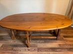 Hangoortafel / salontafel met kwasten vintage oud antiek, Ophalen, Gebruikt, Rechthoekig, Minder dan 50 cm