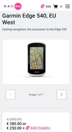 Garmin 540 Nieuw, Fietsen en Brommers, Fietsaccessoires | Fietscomputers, Verzenden, Nieuw
