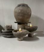 Schaaltje op voet S PMR kandelaar stoer sober landelijk, Huis en Inrichting, Woonaccessoires | Overige, Verzenden, Nieuw