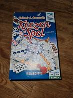 Keezen reiseditie, Hobby en Vrije tijd, Gezelschapsspellen | Bordspellen, Clown Games, Ophalen of Verzenden, Zo goed als nieuw