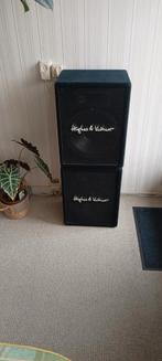 PA zang speakers Hughes &Kehner, Ophalen, Zo goed als nieuw, 100 watt of meer