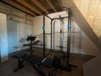 Home gym, Ophalen, Zo goed als nieuw, Benen, Halterschijven