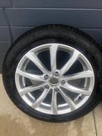 Winterbanden Continental 215/55 - 17 met velg - VW Passat, Auto-onderdelen, Banden en Velgen, Ophalen, 17 inch, Winterbanden, Band(en)