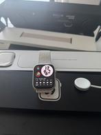 Apple Watch Series 7 45mm Starlight + Braided Solo Loop, Ophalen of Verzenden, Zo goed als nieuw, Overige typen