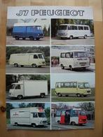 Peugeot J7 Bestelwagen Brochure 1978, Ophalen, Zo goed als nieuw, Peugeot, Peugeot