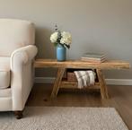 Oud houten deco bankjes, side tables, Ophalen, Zo goed als nieuw