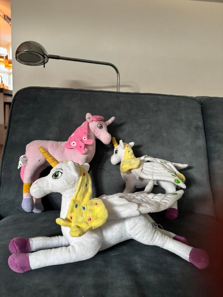 3 mia and me knuffels, Kinderen en Baby's, Ophalen of Verzenden, Gebruikt, Overige typen