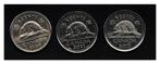 5 cent Canada 1989, 2011 en 2016 (M244)., Verzenden, Noord-Amerika