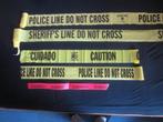 Officieel Amerikaans afzetlint van politie en sheriff, Verzamelen, Ophalen of Verzenden, Overige soorten, Amerika, Overige typen
