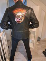 Leren motor jas, Ophalen, Maat 56/58 (XL)