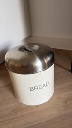Mooie grote broodtrommel Bread, Ophalen of Verzenden, Zo goed als nieuw, Rvs