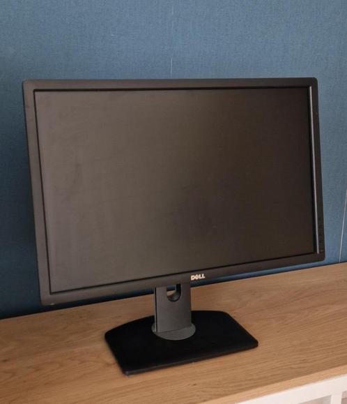 Dell UltraSharp U2412M Zwart PC monitor, Computers en Software, Monitoren, Zo goed als nieuw, 60 Hz of minder, DisplayPort, DVI