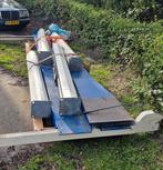 Auto brug blauw wit, 4 koloms, 4m lang, 1,85 m breed, Auto diversen, Ophalen