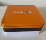 Vierkant Venco drop blik. Afm. 17,5x17,5x7 cm., Verzamelen, Ophalen of Verzenden, Zo goed als nieuw, Overige, Overige merken