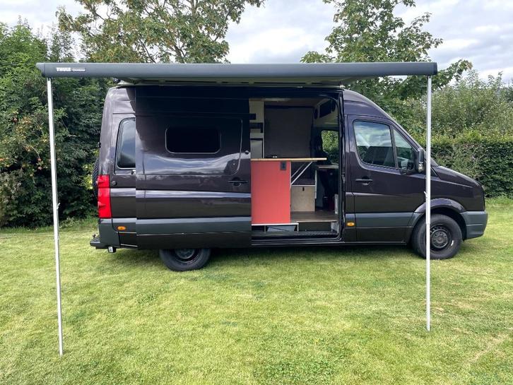 Volkswagen Crafter 2.0 TDI Buscamper – 2012 – 340.000 km, Caravans en Kamperen, Campers, Particulier, tot en met 3, Buscamper of Camperbus