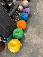 Lifemaxx medicine grip zwaarte ballem 6-7-8-9 en 10 kg bal, Grip, Gebruikt, Lifemaxx, Ophalen of Verzenden