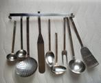 6-delig lepelrek Sola 620 Hamerslag, Ophalen of Verzenden, Zo goed als nieuw, Rvs of Chroom, Vaatwasserbestendig