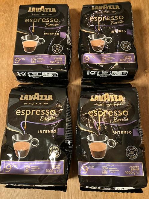 4 x 1 KG Lavazza Barista Intenso espresso koffiebonen dec-26, Witgoed en Apparatuur, Koffiemachine-accessoires, Nieuw, Ophalen of Verzenden