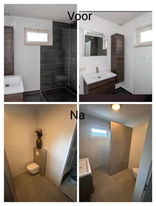 Badkamer - toilet renovatie, Doe-het-zelf en Verbouw, Overige Doe-het-zelf en Verbouw, Nieuw, Ophalen of Verzenden