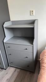 Ikea Hauga kast grijs OPHALEN, Ophalen, Met plank(en), Gebruikt, 100 tot 150 cm