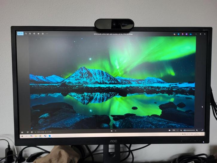 AOC Pro-line Q27P1 QHD, Computers en Software, Monitoren, Zo goed als nieuw, 60 Hz of minder, DisplayPort, HDMI, USB-C, VGA, Ingebouwde speakers