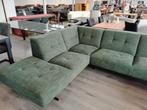 U-bank Montel 180/220 x 330 cm voor 500=!, Ophalen, Gebruikt, Vierpersoons of meer, Stof