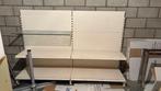 GRATIS: Metalen winkel/wandrek, Ophalen, Met plank(en), Gebruikt, 100 tot 150 cm