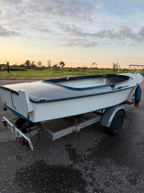 Flying Arrow zeilboot 4,7m – compleet, goede staat -wasbeurt, Watersport en Boten, Open zeilboten, Gebruikt, Overige typen, 3 tot 6 meter