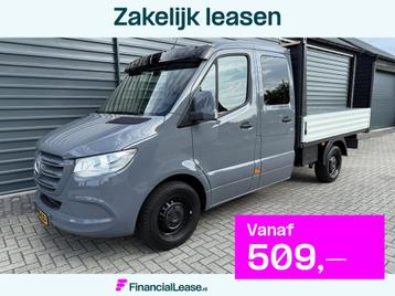 Mercedes Sprinter 317 CDI 170 PK Pick-up 7 Pers. Dubb.Cabine beschikbaar voor biedingen