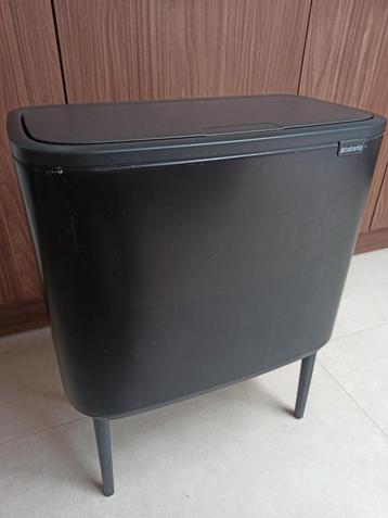 Brabantia Bo Touch Bin 3x11L - Mat Zwart beschikbaar voor biedingen