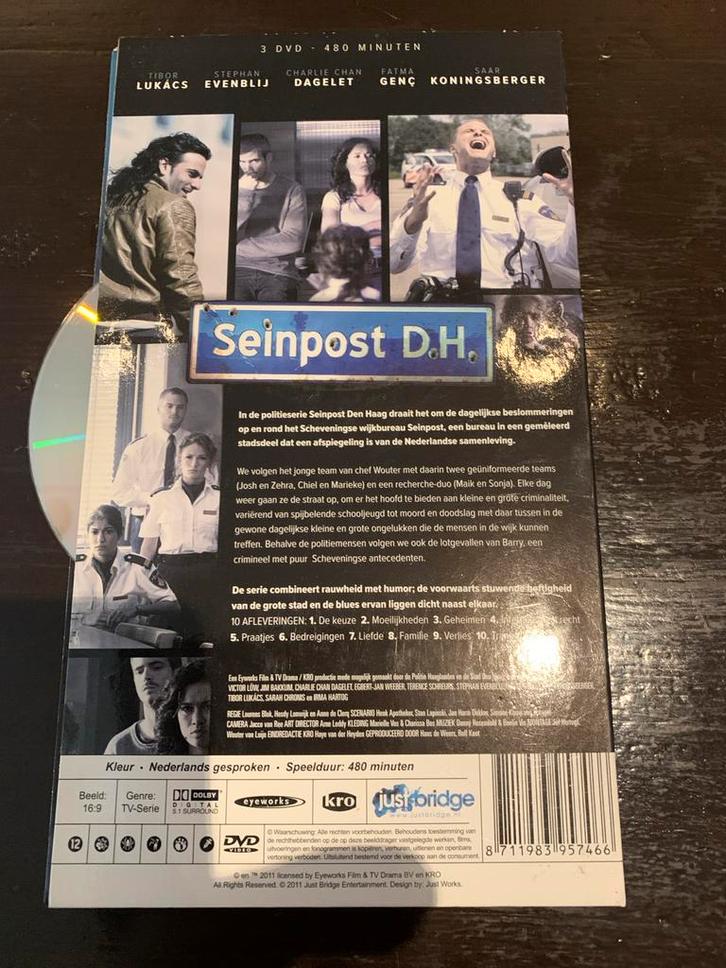 Seinpost D.H. - Seizoen 1 (DVD), Cd's en Dvd's, Dvd's | Tv en Series, Gebruikt, Drama, Boxset, Vanaf 12 jaar, Ophalen of Verzenden