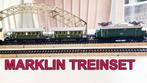 Marklin beginset compleet rij klaar Met een ZWARE Metalen Lo, Wisselstroom, Gebruikt, Locomotief, Ophalen of Verzenden