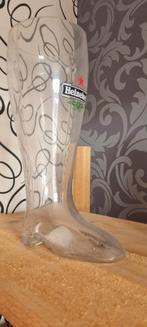 Heineken laars glas, Verzamelen, Biermerken, Ophalen of Verzenden, Zo goed als nieuw, Glas of Glazen, Heineken