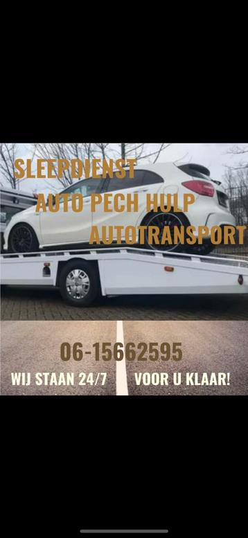 Autotransport sleepdienst pechhulp takeldienst 24/7 beschikb beschikbaar voor biedingen