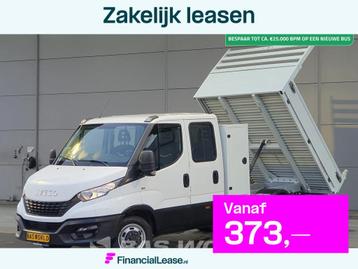 Iveco Daily 35C14 Kipper met Kist Dubbel Cabine Dubbellucht  beschikbaar voor biedingen