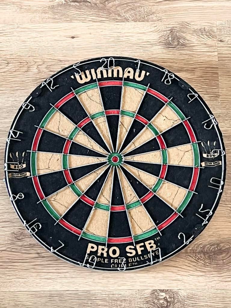 Winmau Pro SFB Dartbord, Sport en Fitness, Darts, Ophalen of Verzenden, Gebruikt, Dartbord