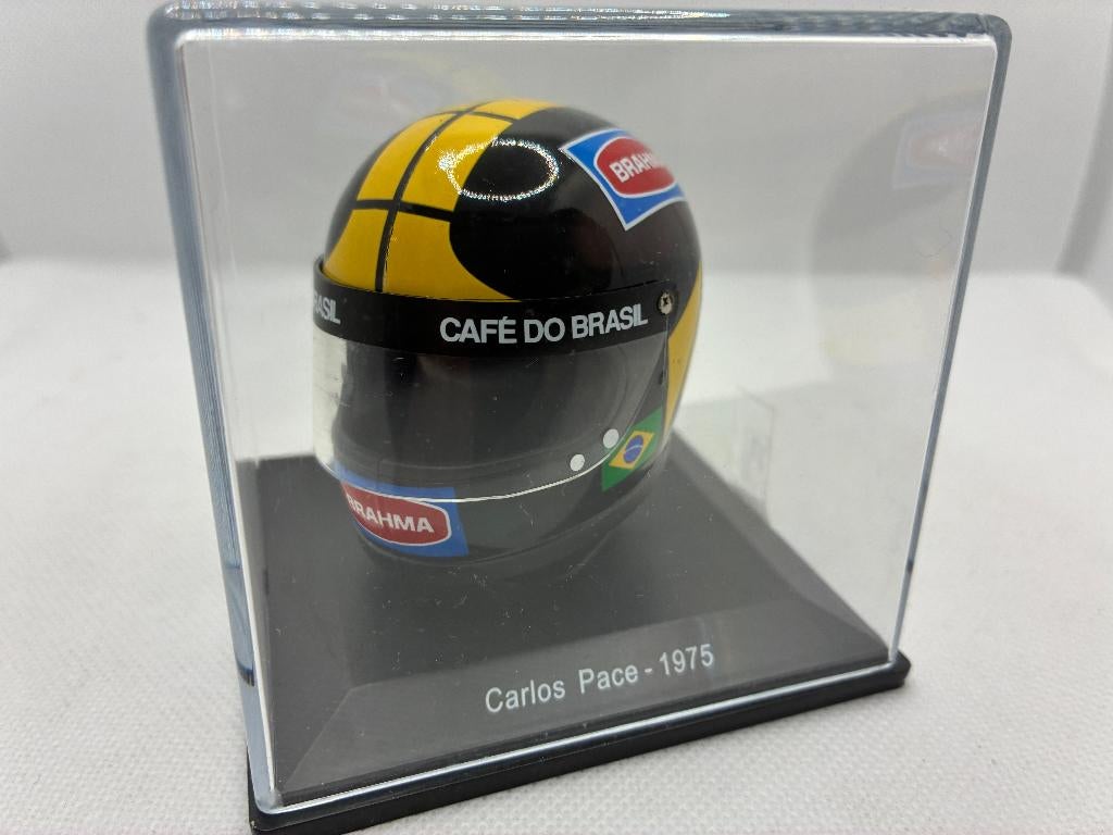 79911: Helm - F1 - Carlos Pace - Martini - 1975 - Spark 1:5, Werkstraße 1, 90765 Fürth, Germany, Overige typen, Nieuw, Spark Germany