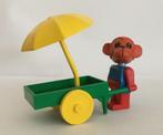 Lego Fabuland 3604: Mark Monkey met kruiwagen, Ophalen of Verzenden, Zo goed als nieuw, Complete set, Lego