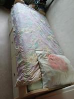Eenpersoonsbed met lades, Gebruikt, 90 cm, Eenpersoons, Wit