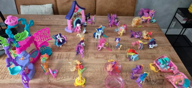 My Little Pony Set - grote Collectie!, Kinderen en Baby's, Speelgoed | Poppen, Gebruikt, Overige typen, Ophalen of Verzenden