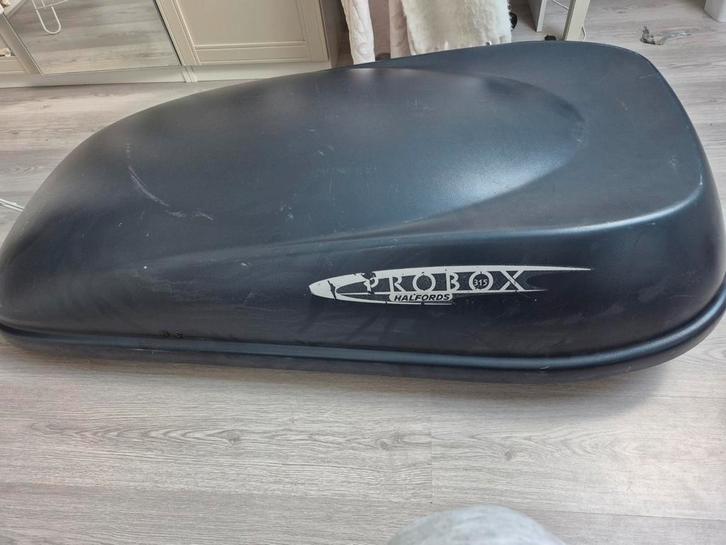Halford Probox 310 Dakbox voor nissan qashqa inclusief dakdr, Auto diversen, Dakkoffers, Gebruikt, Ophalen of Verzenden
