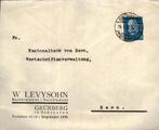 Duitse Rijk - Levysohn - Bern - 1933, Postzegels en Munten, Brieven en Enveloppen | Buitenland, Envelop, Ophalen of Verzenden