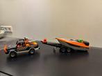 Playmobil Pick-up met speedboot en onderwatermotor – 3399, Ophalen, Gebruikt, Complete set