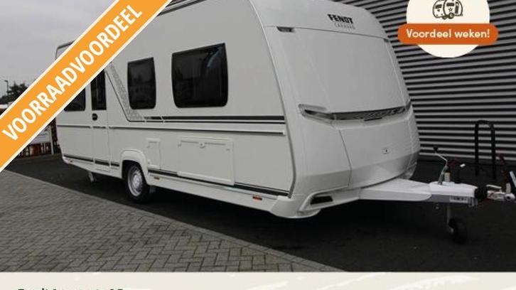 Fendt Apero 515 SG Voordeel wekenprijs, Caravans en Kamperen, Caravans, Bedrijf, tot en met 4, 1250 - 1500 kg, Rondzit, Fendt