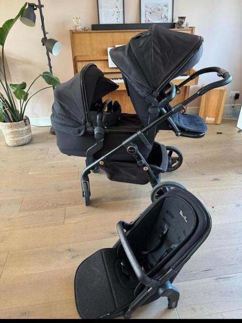 SilverCross Wave 2022 Eclipse - Mono-/duowagen, Kinderen en Baby's, Kinderwagens en Combinaties, Zo goed als nieuw, Overige merken