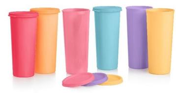 Tupperware Yoghurtbekers Set van 6 Nieuw Laatste beschikbaar voor biedingen