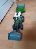 Bruder Tractor met Aanhanger & Voorlader, Kinderen en Baby's, Speelgoed | Overig, Ophalen of Verzenden