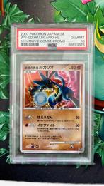 Pokemon Lucario (10th Movie) PSA 10, Hobby en Vrije tijd, Verzamelkaartspellen | Pokémon, Ophalen of Verzenden, Losse kaart, Zo goed als nieuw