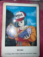 Dragon Ball Z - Bulma Hero Collection Kaart, Ophalen of Verzenden, Gebruikt